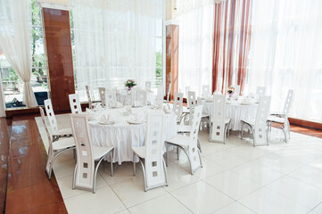 Beautifully organized event - served festive table