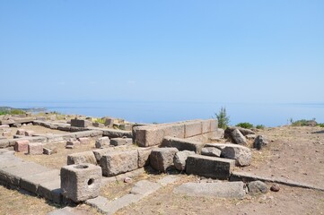 Ancient Assos in Turkey
