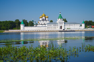 KOSTROMA, RUSSIA - July, 2016: Ipatyevsky Monastery in summer day