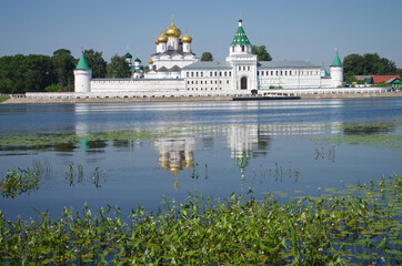 Fototapeta premium KOSTROMA, RUSSIA - July, 2016: Ipatyevsky Monastery in summer day