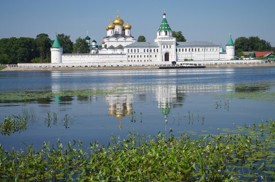 KOSTROMA, RUSSIA - July, 2016: Ipatyevsky Monastery in summer day