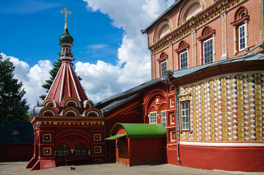 KOSTROMA, RUSSIA - July, 2016: View of the Resurrection Church on the Debra