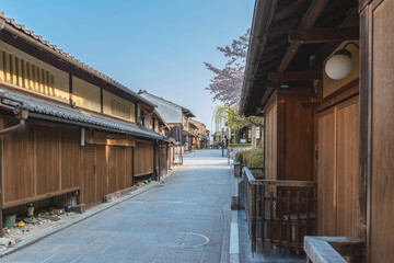 古都京都　東山の町並み