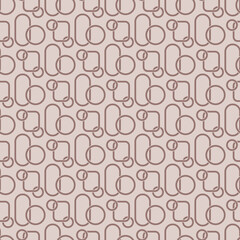 Geometric seamless pattern. Abstract background
