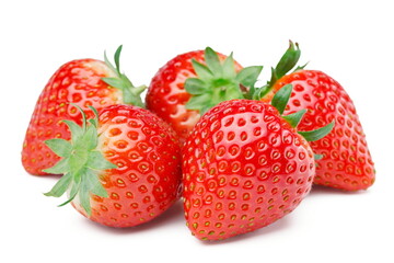 strawberry isolated on white background