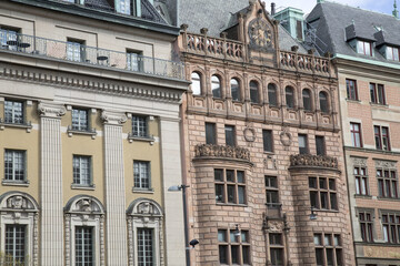 Fototapeta na wymiar Gustav II Adolf Square, Stockholm