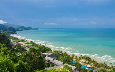 Obraz premium Punktu widok przy Koh Chang, Tajlandia