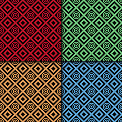 Geometric background. Abstract seamless wallpaper
