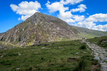 Pen yr Ole Wen is the seventh highest mountain in Snowdonia and in Wales. It is the most southerly of the Carneddau range.