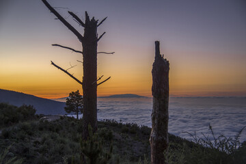Reductos al atardecer