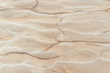 Drought in Dasht-e-Lut salt desert, Iran