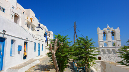 Photo of picturesque island of Sifnos on a summer morning, Cyclades, Greece