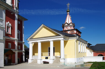 Naklejka premium Savvino-Storozhevsky monastery in Zvenigorod. Moscow region, Russia