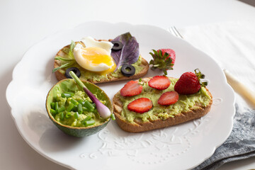 Breakfast toast 