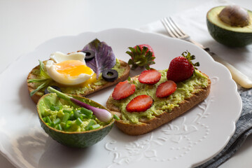 Breakfast toast 