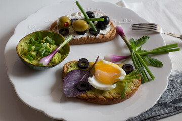 Breakfast toast 