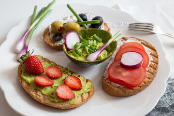Breakfast toast 