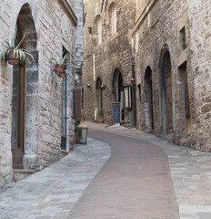 Assisi street, Italy