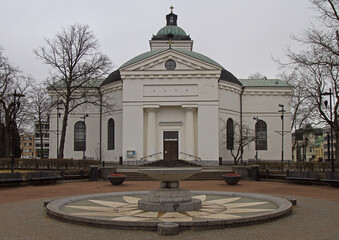 Lutheran church in Hameenlinna, Finland