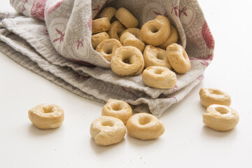 Traditional Italian Tarallucci snack