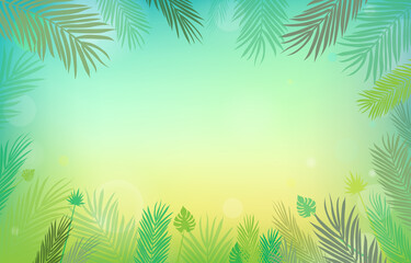 Summer Background Vector Illustration
