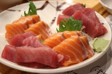 刺身の盛り合わせ