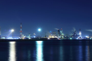 名港トリトンの工場夜景