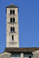 Fototapeta na wymiar Lasnigo (Lombardy, Italy): Sant'Alessandro church