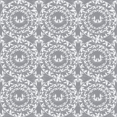 Modern stylish floral flower pattern for textile, wallpaper, pattern fills, covers, surface, print, gift wrap scrapbook decoupage Seamless abstract classic pattern