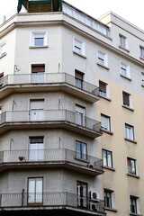 Obraz premium The corner of the house. Spain