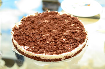 Torta sbriciolata al cacao 