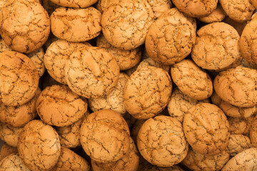 Lots of cookies and biscuits background
