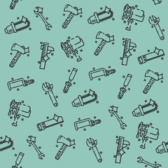 Instruments icons pattern