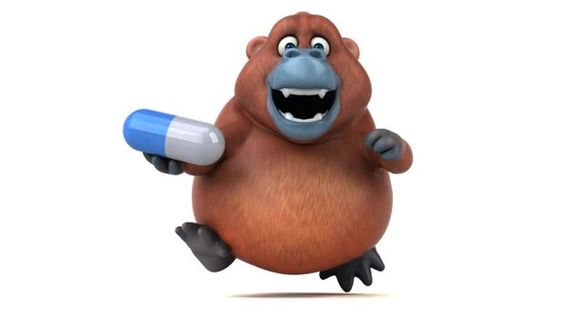 Fun orang outan - 3D Animation