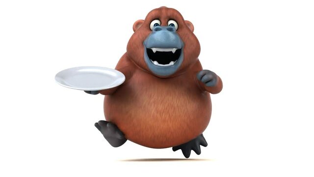 Fun orang outan - 3D Animation