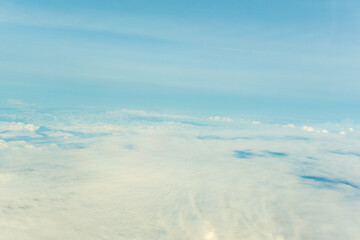 Sky with morning cloud