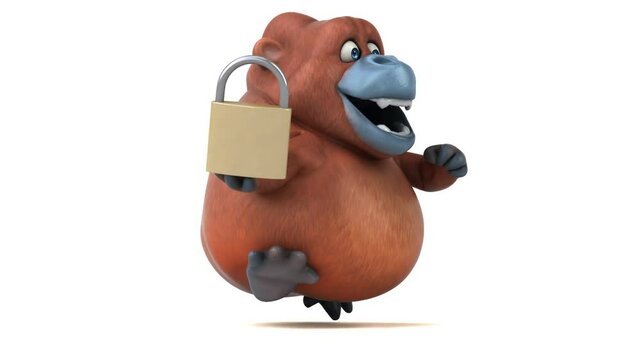 Fun orang outan - 3D Animation