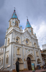Fototapeta premium San Alfonso Church - Cuenca, Ecuador