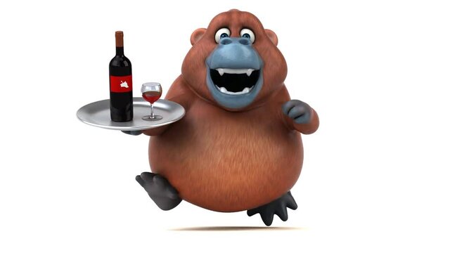 Fun orang outan - 3D Animation