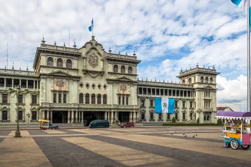 Foto auf Glas Nationalpalast von Guatemala - Guatemala-Stadt, Guatemala © diegograndi