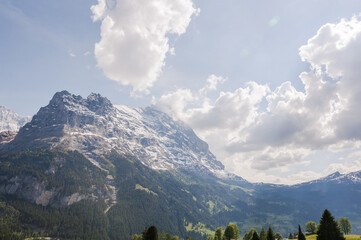 Grindelwald, Dorf, Eiger, Eigernordwand, Alpen, Kleine Scheidegg, Lauberhorn, Wanderweg, Berner...