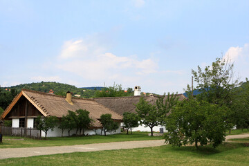 Fototapeta na wymiar Skanzen, Hungarian Open Air Museum in Szentendre