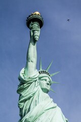Naklejka na ściany i meble Statue of Liberty, New York City, USA