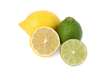 Citrons vert et jaune