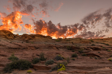 Sunrise in the northern Arizona High Desert