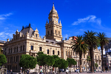 Obraz premium Ratusz w Kapsztadzie (Republika Południowej Afryki)