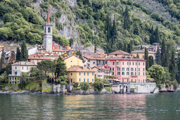 The little town of Varenna, Lake Como, Lombardy, Italy.