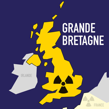 nucléaire - Grande Bretagne - puissance - bombe atomique - carte - guerre