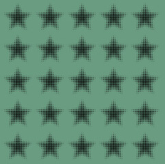 Colorful halftone background, abstract geometric shape. Modern stylish texture. Design for print, decoration, cover, web, digital, textile.