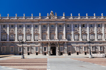 Obraz premium Royal Palace at Madrid Spain